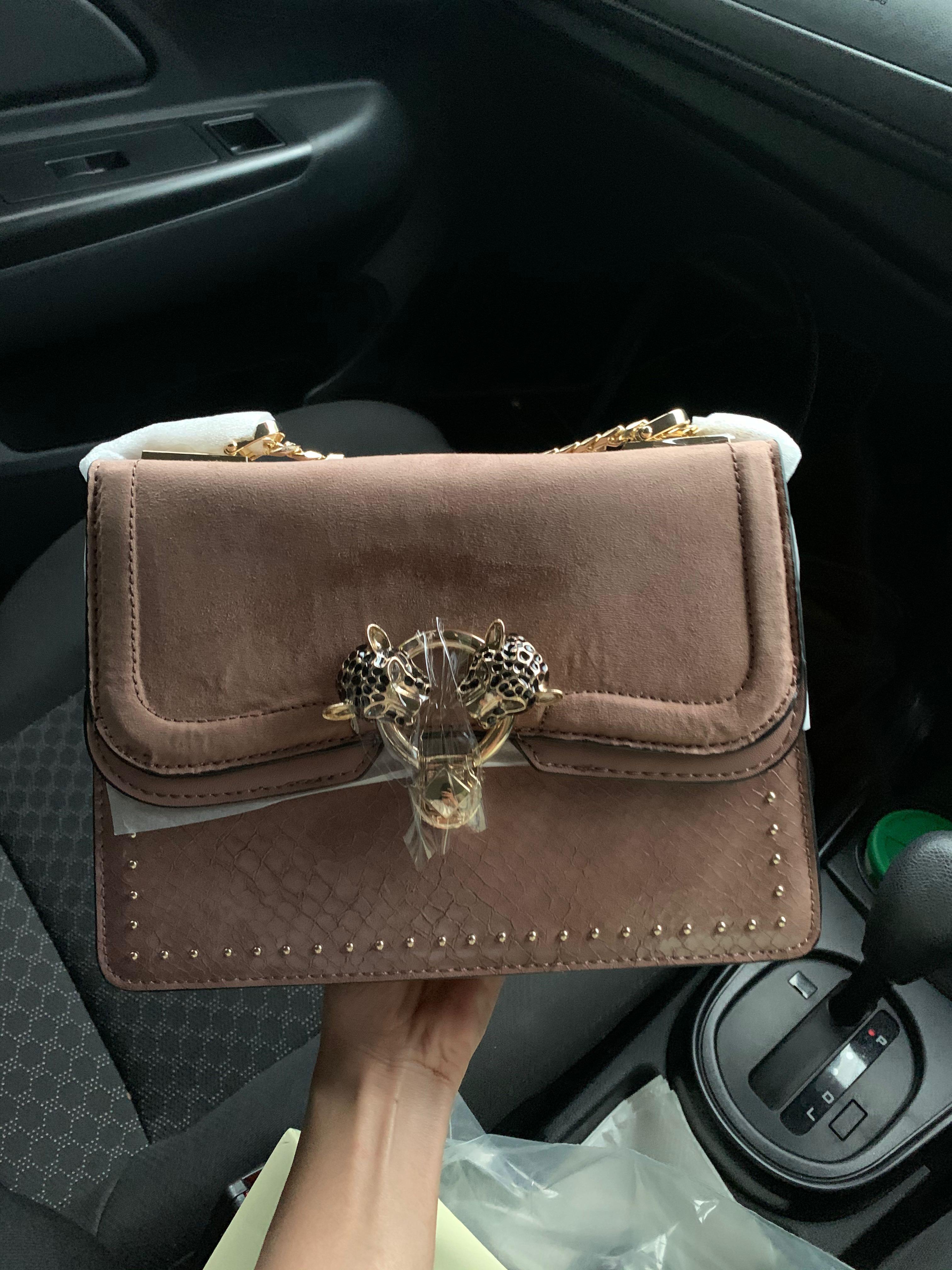 DOUBLE Panther Cross Body Bag, Women's Fashion, Bags & Wallets