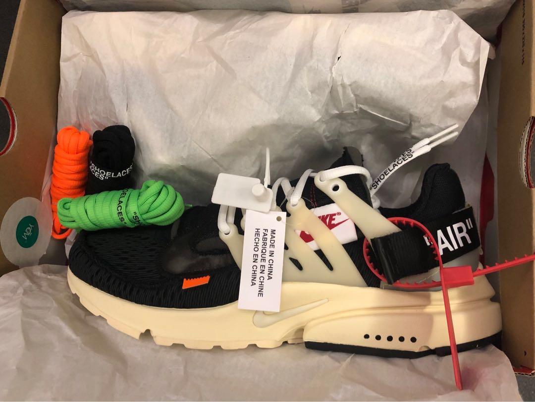 nike presto size 1