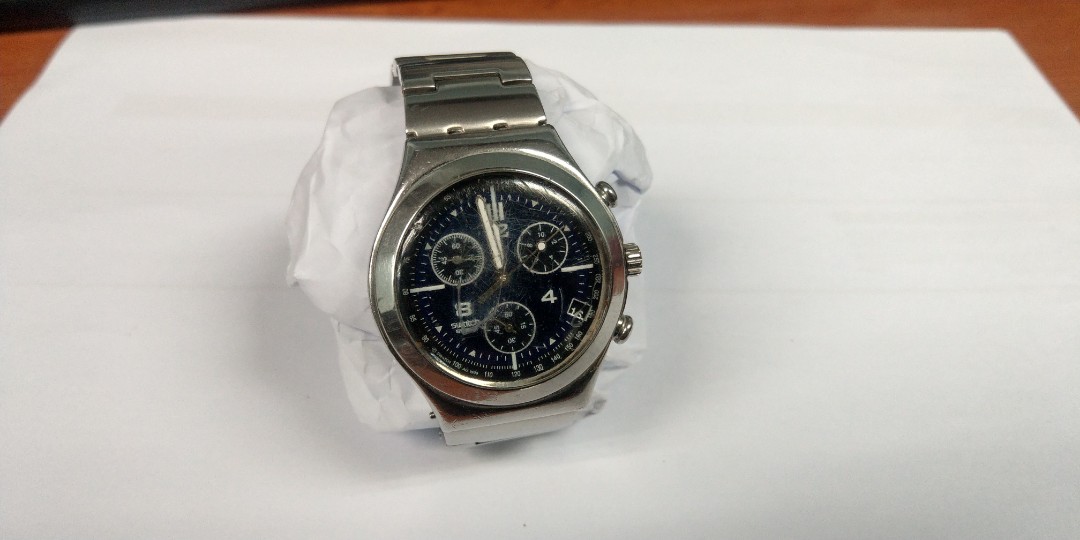 Swatch irony stainless steel 1999 discount