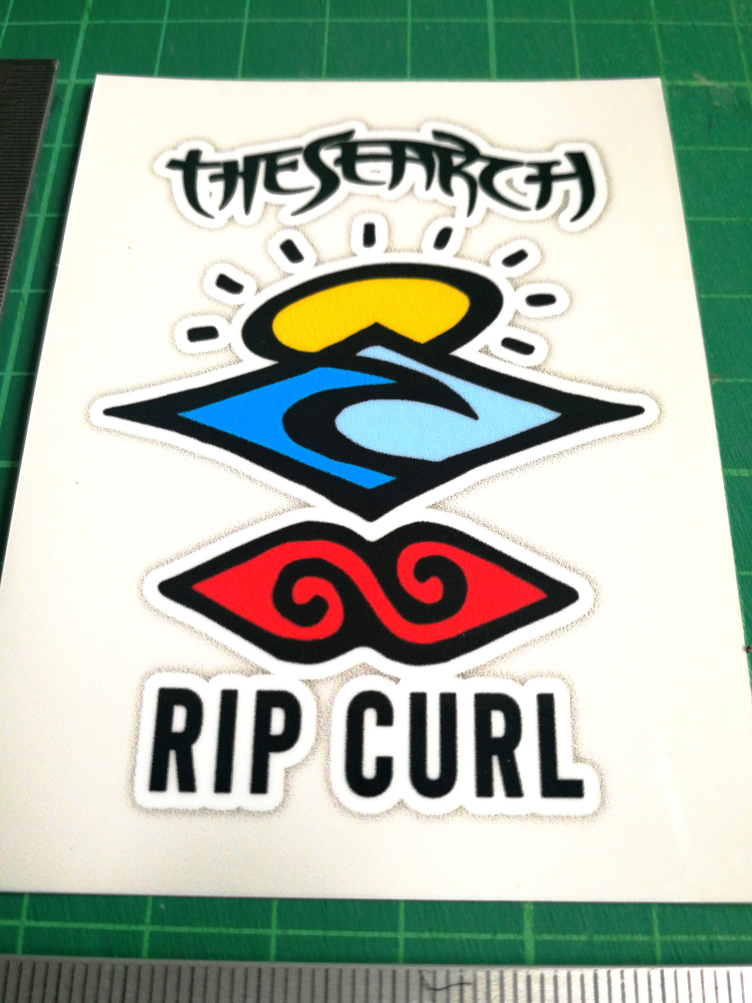 Sticker Rip Curl eye