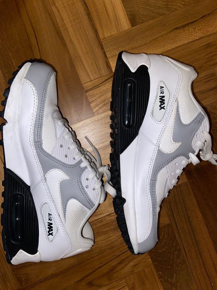 womens all white nike air max