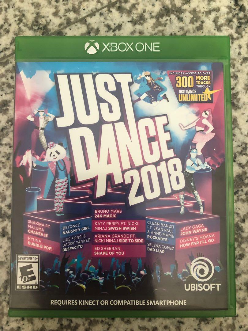 Xbox One Just Dance 2018 Toys Games Video Gaming Video Games On Carousell