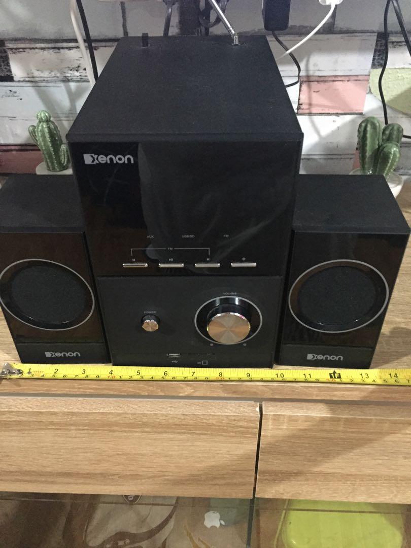 Xenon radio with speaker, Audio, Soundbars, Speakers & Amplifiers on  Carousell