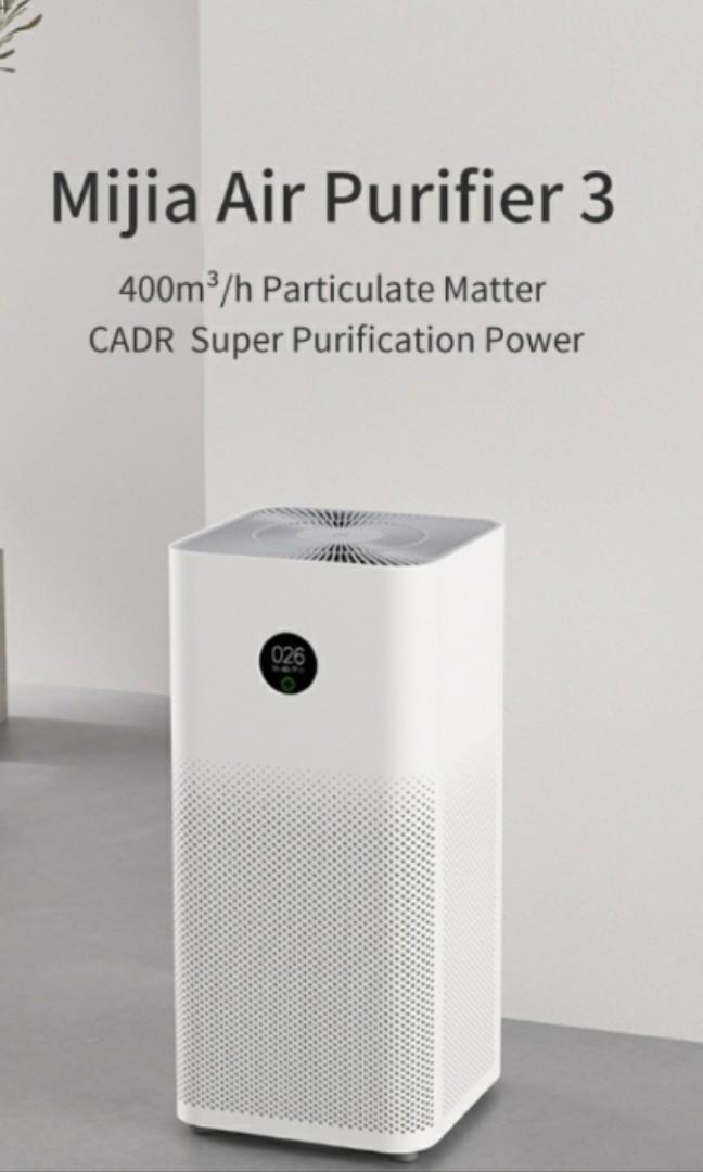 Xiaomi Air Purifier Gen 3, TV & Home Appliances, Air Purifiers