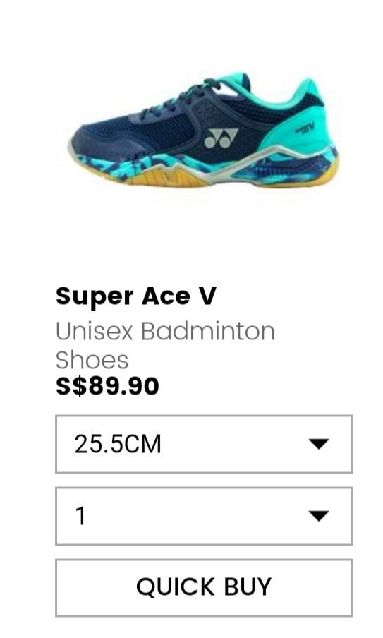 Yonex Super Ace V Unisex Badminton Shoes Women s Fashion Footwear Sneakers on Carousell