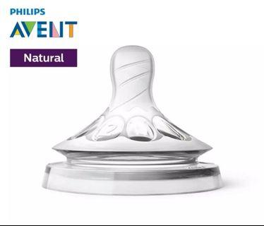 Philips Avent Natural 2.0 Slow Flow Teat 1M+ #2