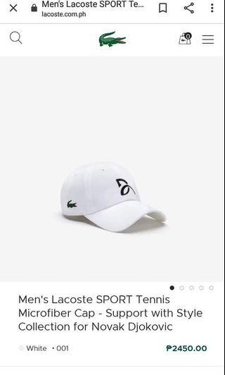 lacoste cap ph