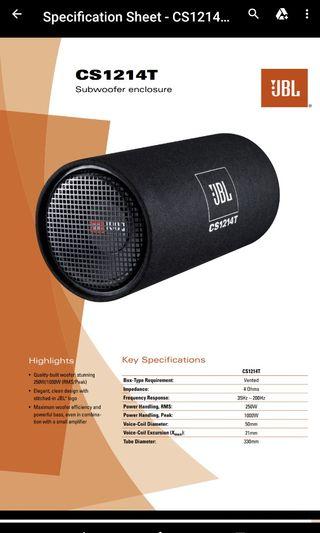 jbl bass tube olx