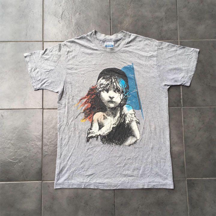Vintage Les Miserables 1986 Rare Play T Shirt
