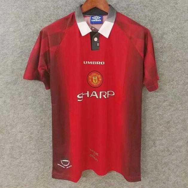 1996 97 Manchester United Retro Kits Men S Fashion Clothes Tops On Carousell