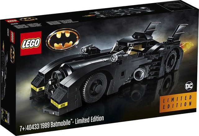 eksil gået i stykker stemning 現貨) LEGO 40433 Batman 1989 Batmobile (LEGO® 蝙蝠俠蝙蝠車Joker 小丑DC Comics) (樂高積木)  366pcs 🦇 Limited Edition 限量版, 興趣及遊戲, 玩具& 遊戲類- Carousell