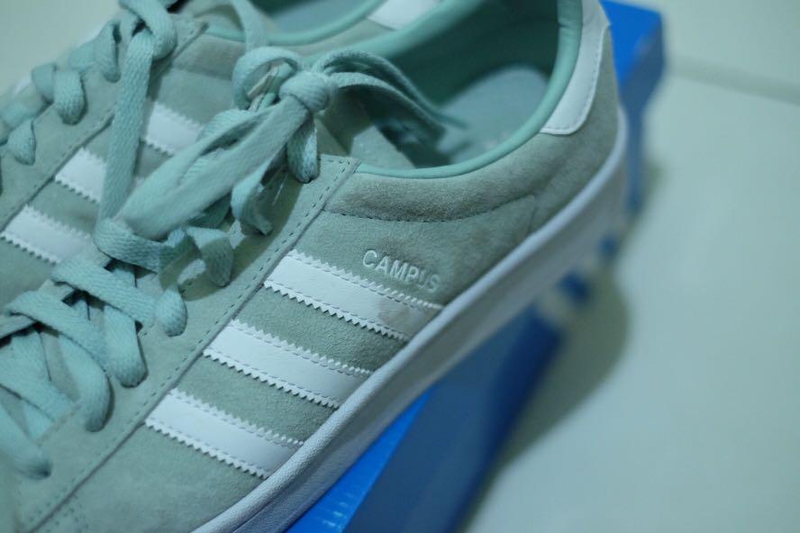 Adidas campus green sz 43 used, Fesyen 