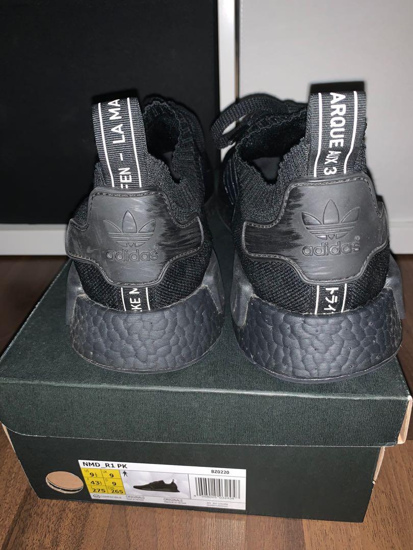 Adidas nmd japan top triple black 99