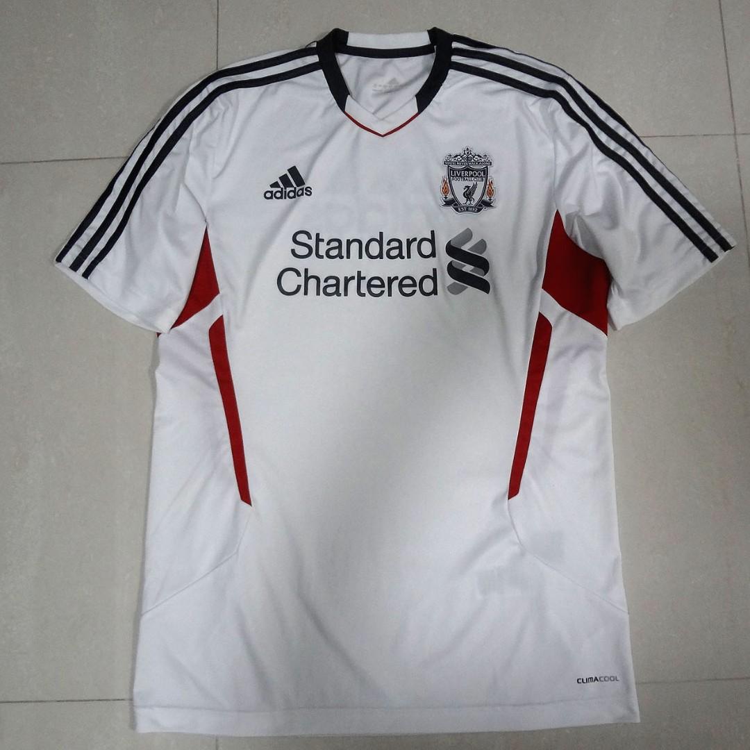 liverpool training kit white