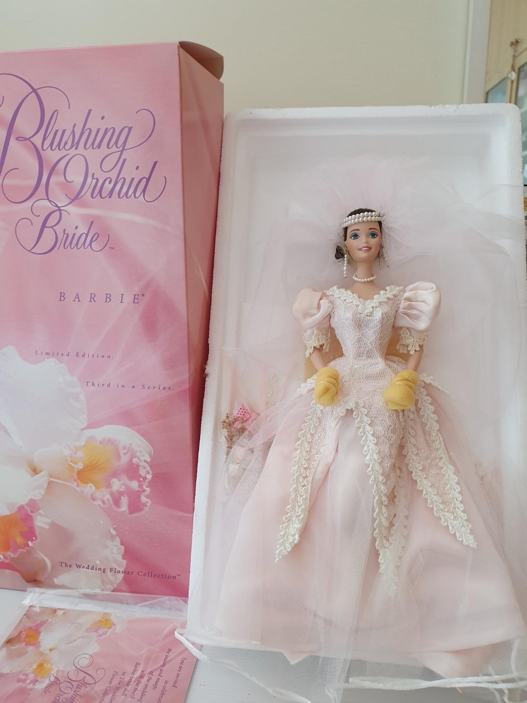 Blushing orchid outlet bride barbie