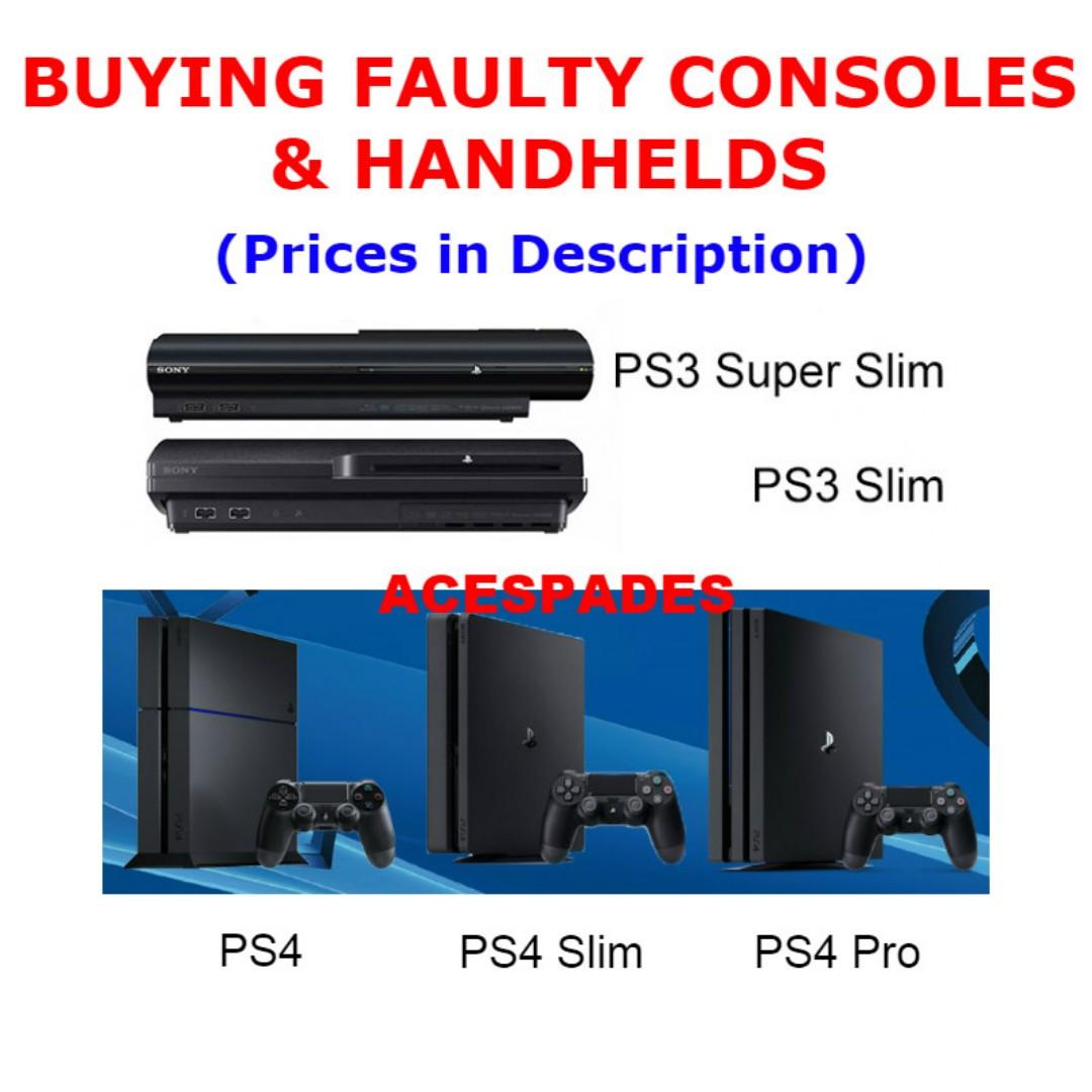 faulty ps4 pro for sale