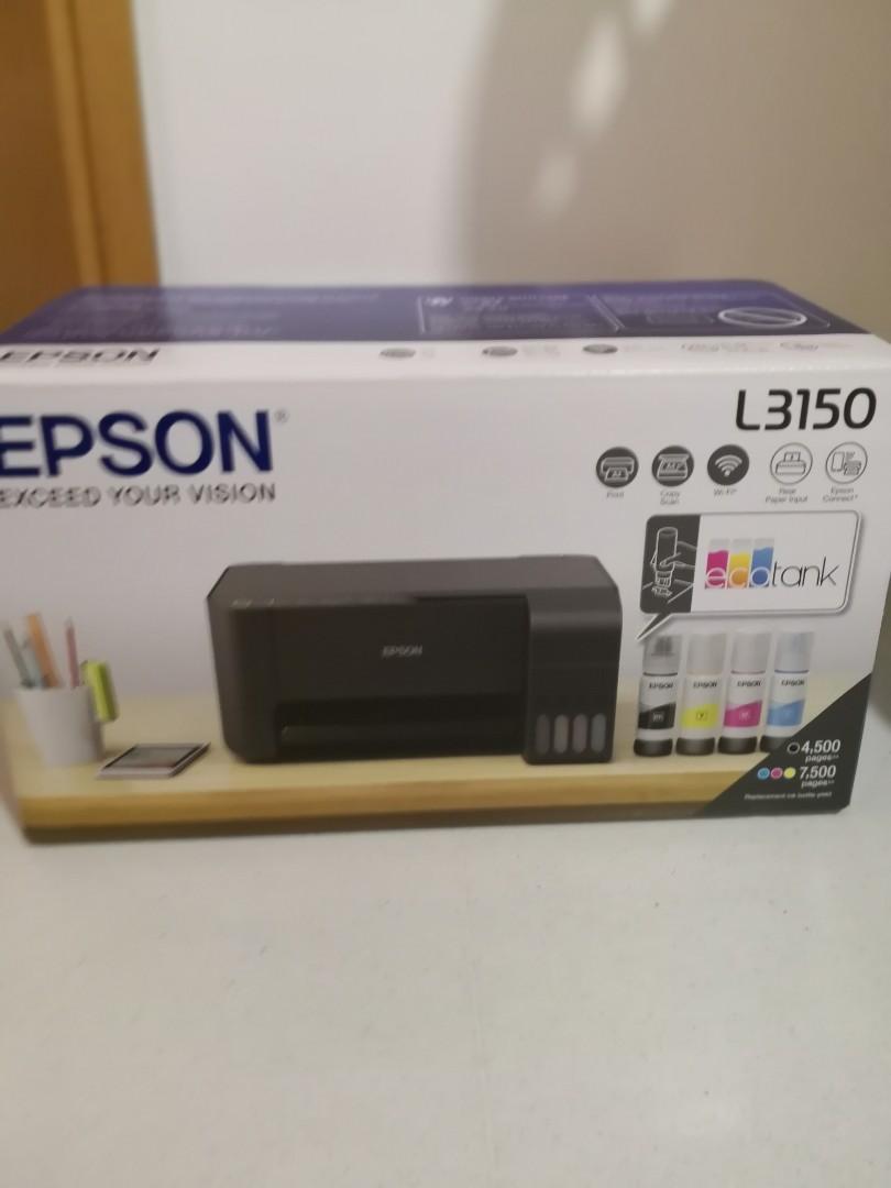 Epson L3150 Printer, Electronics, Computer Parts & Accessories on Carousell