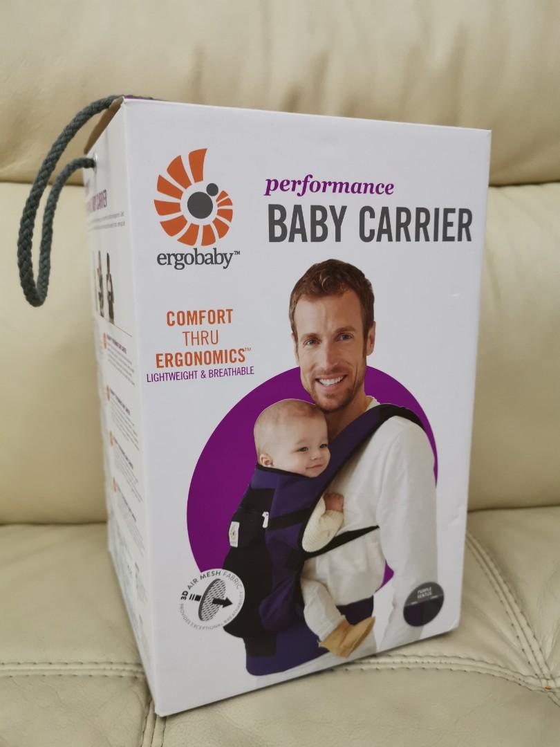 Ergobaby Performance Ventus Purple Babies Kids Going Out
