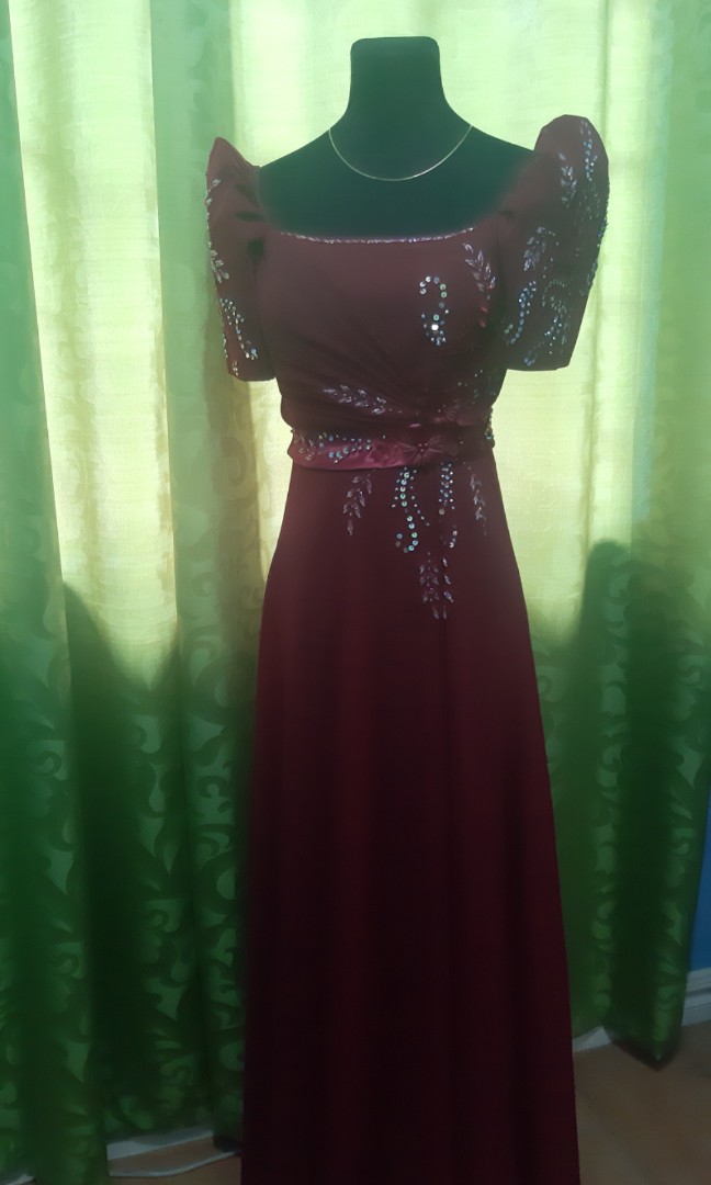 Filipiniana gown for rent