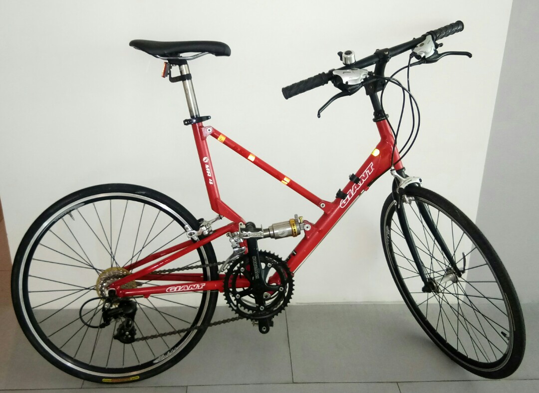 For sale GIANT MR-4 FOLDING SUSPENSION ROAD BIKE 16SPEED, Sports