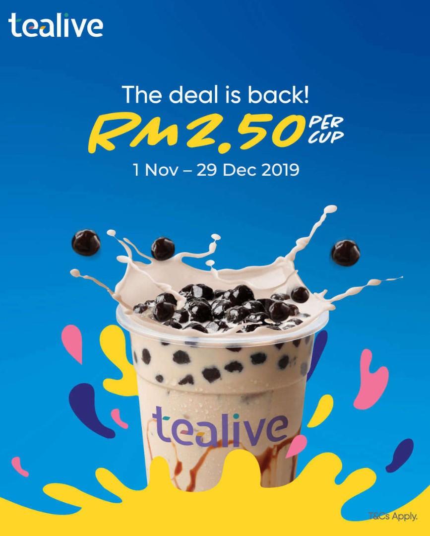 Tealive promo code