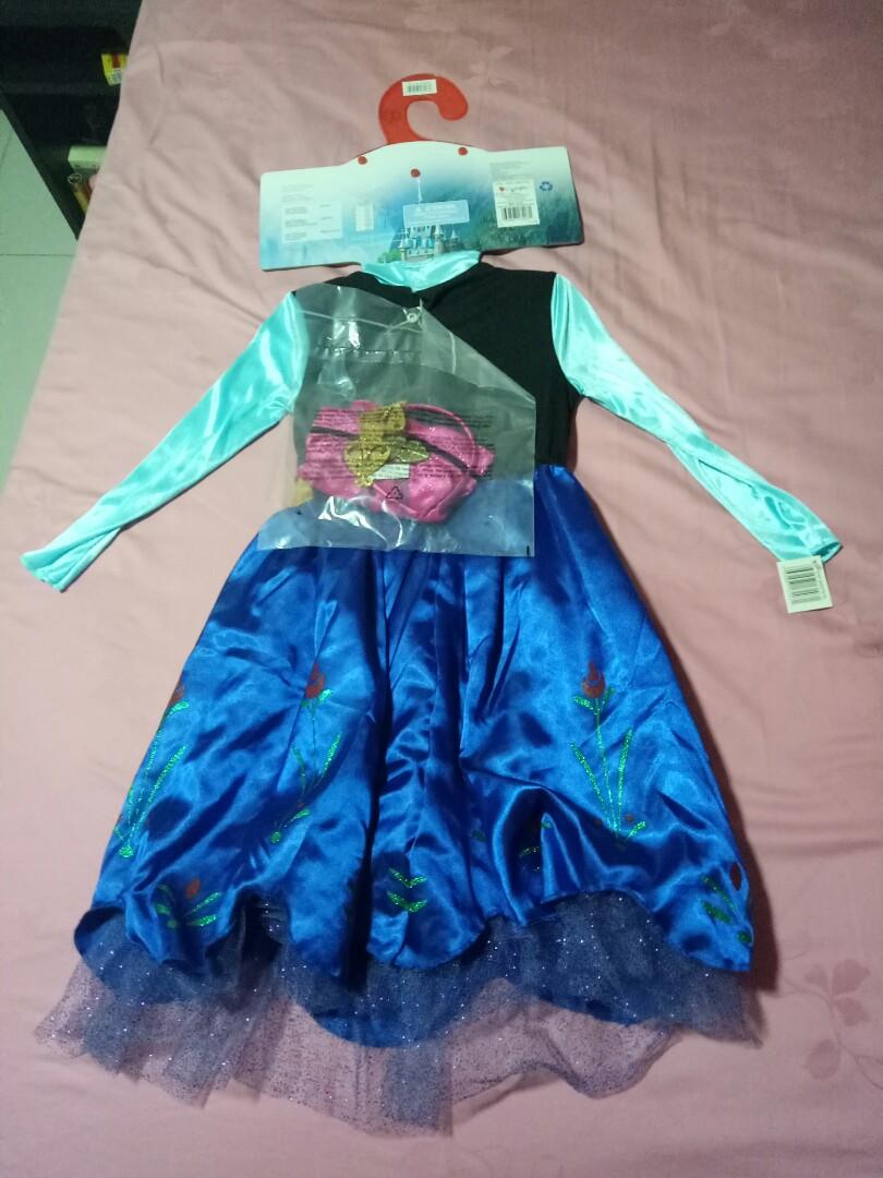 Frozen Ana Cosplay Dress for 46years old, Babies & Kids, Babies & Kids