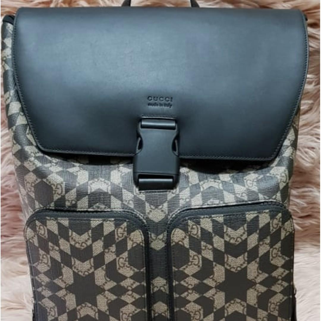 authentic used gucci backpack
