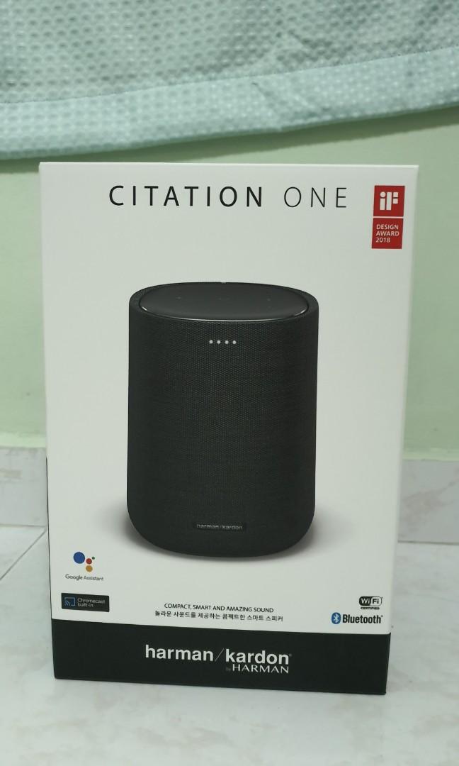 Harman Kardon Citation ONE Smart Speaker with Google Assistant, Audio