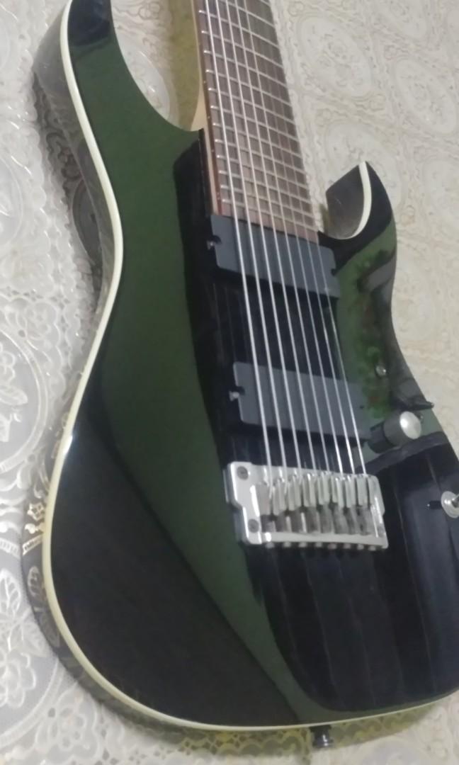 Ibanez RGIR28FE Iron Label, 8-string - Black, Hobbies & Toys ...