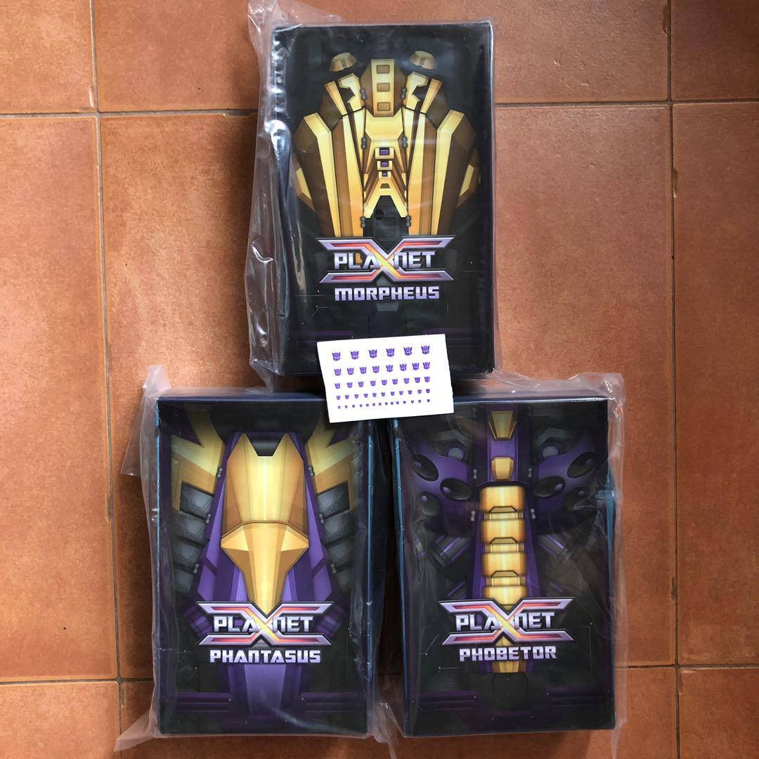 In Stock Transformers NEW Planet X PX-17 PX-18 PX-19 Insecticons all 3