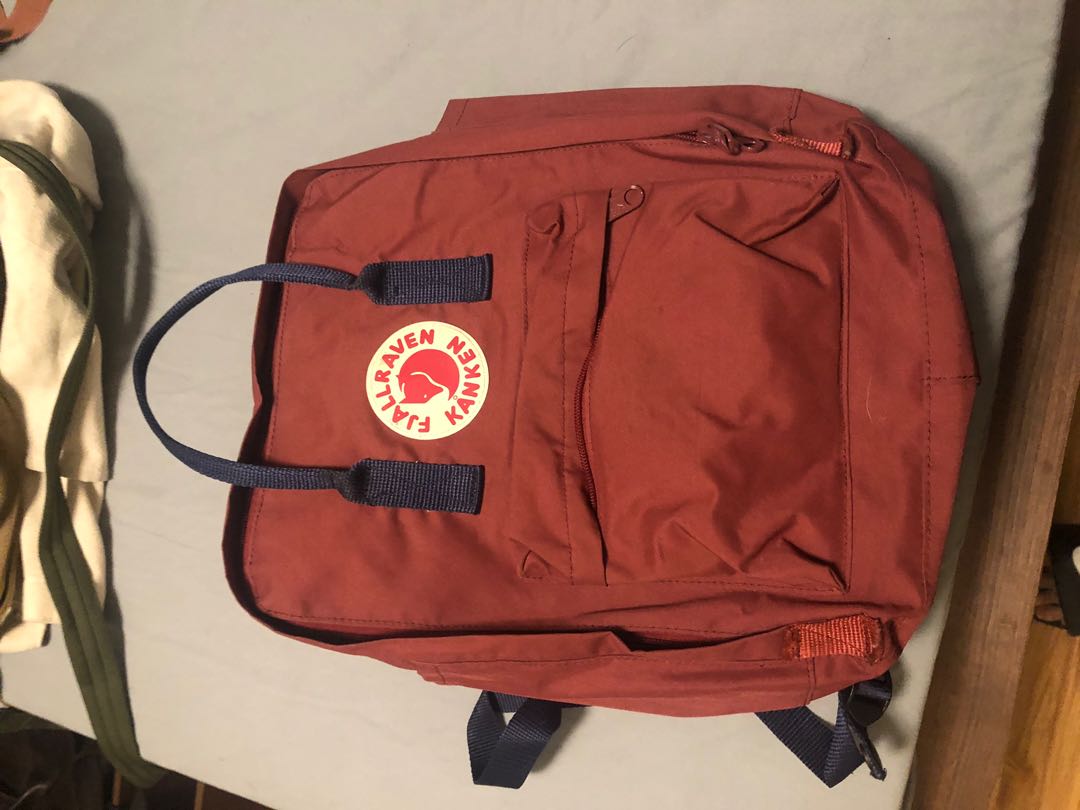 red kanken backpack