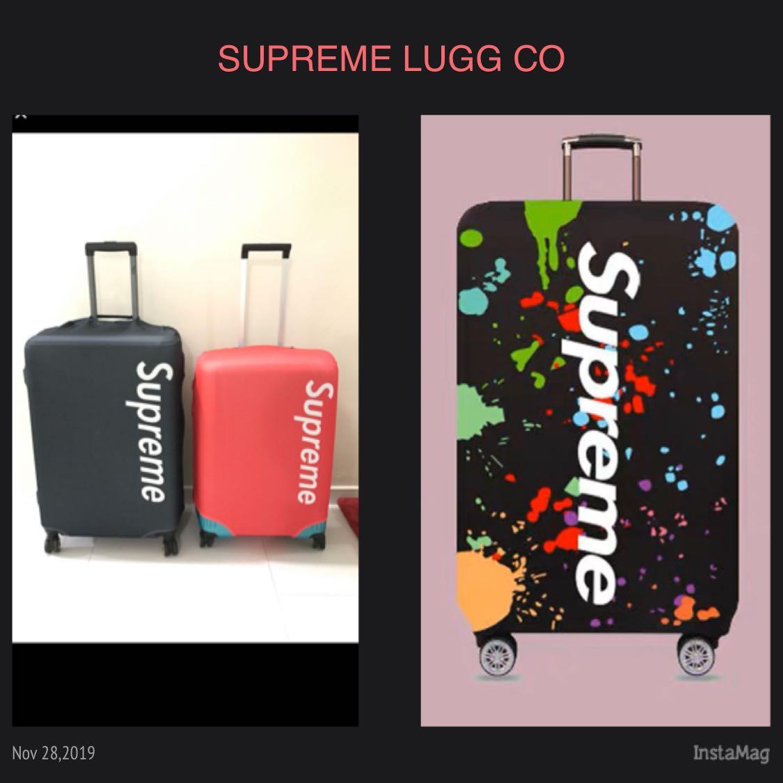 Supreme Luggage/Bag Tag, Hobbies & Toys, Travel, Luggages on Carousell