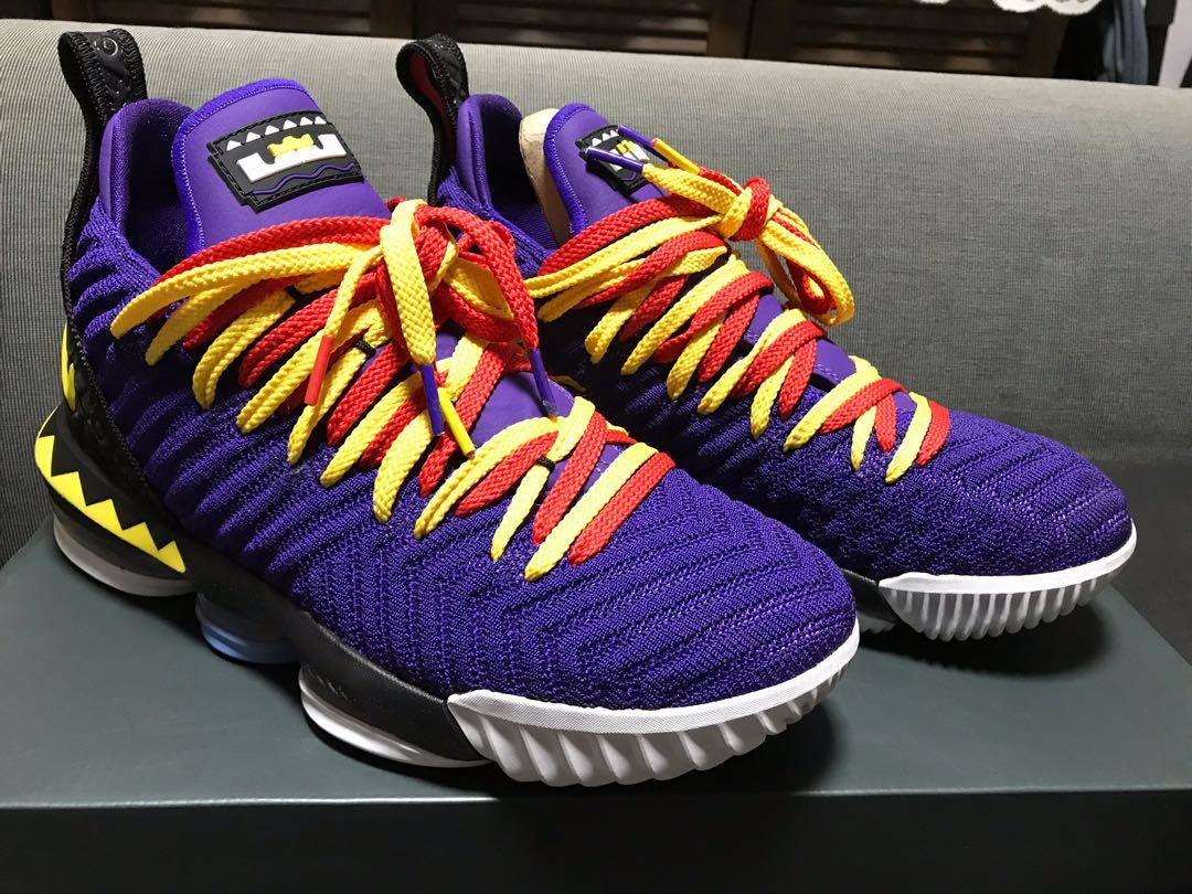 lebron xvi purple