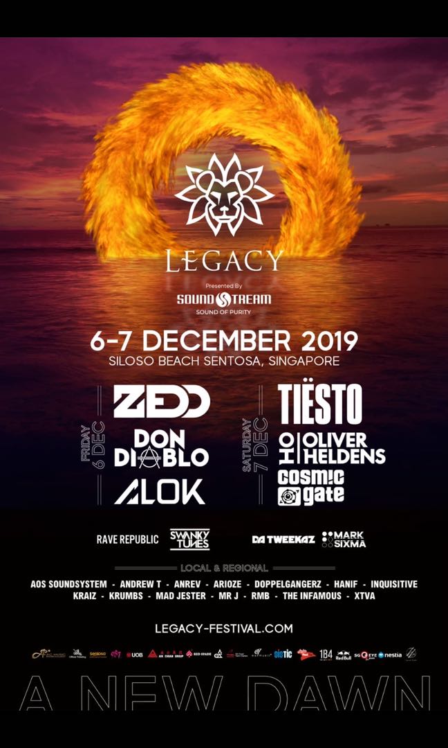 Legacy festival, Tickets & Vouchers, Event Tickets on Carousell