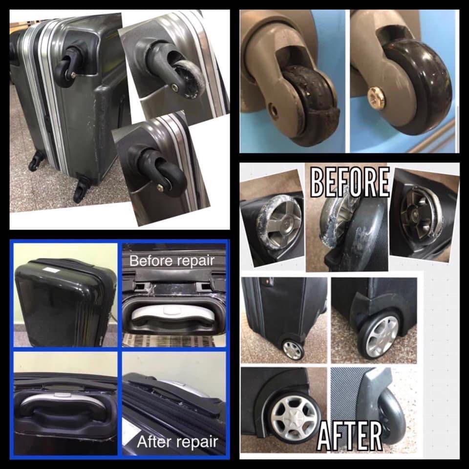 Luggage Repair Service Travel Travel Essentials Luggage On Carousell