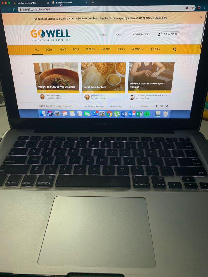 Macbook Pro With Cd Drive Late 2011 Electronics Computers Laptops On Carousell