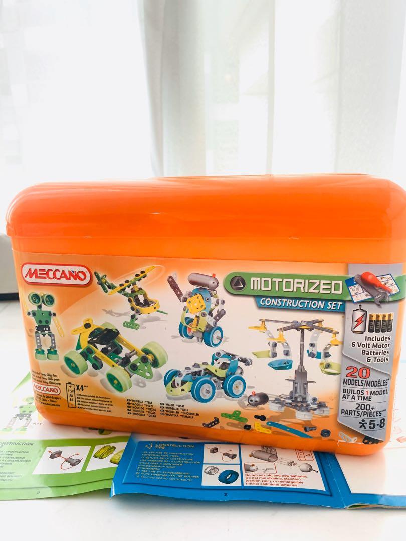Meccano construction motorized hotsell