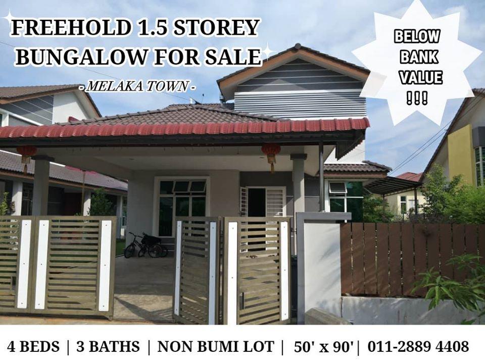 Melaka Town Freehold 1 5storey Bungalow For Sale Below Bank Value Property For Sale On Carousell