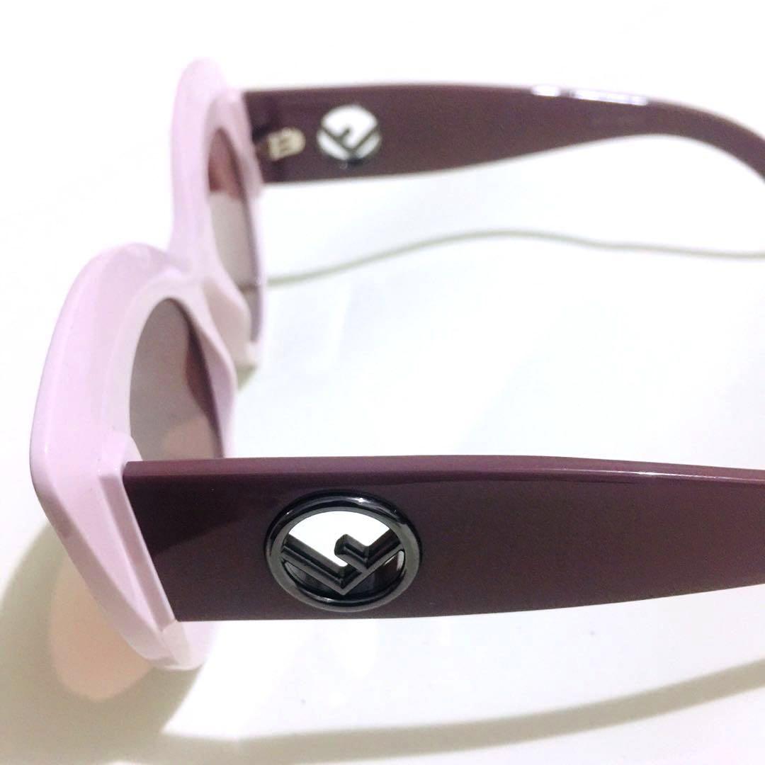 New Authentic FENDI FF 0306/S Pink Brown/Pink Eyewear/Sunglasses