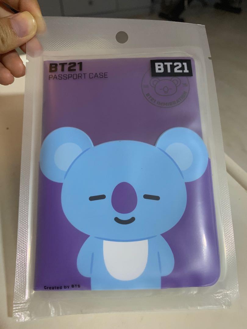 OFFICIAL BT21 Passport Cover, Hobbies & Toys, Memorabilia