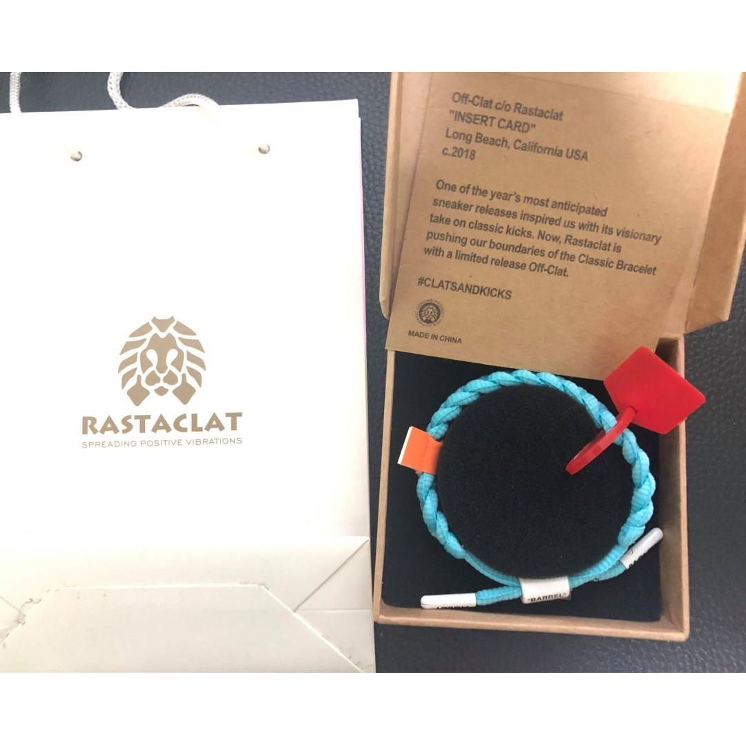 AUTHENTIC offwhite rastaclat bracelet INSTOCK AUTHENTIC