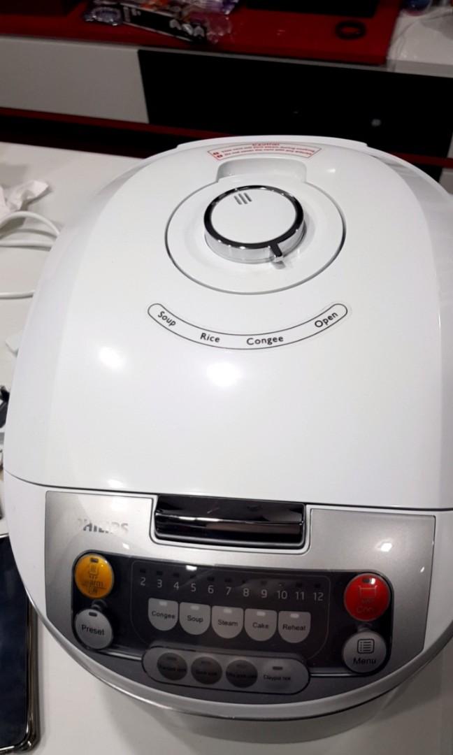 Philips HD3038/62 Rice Cooker, TV & Home Appliances, Kitchen Appliances