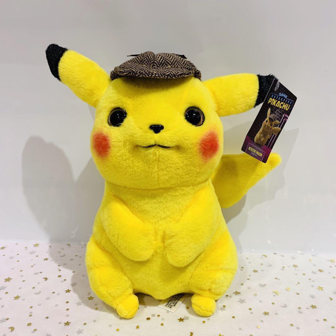 Pikachu ( Detective Pikachu plush toy), Hobbies & Toys, Toys & Games on