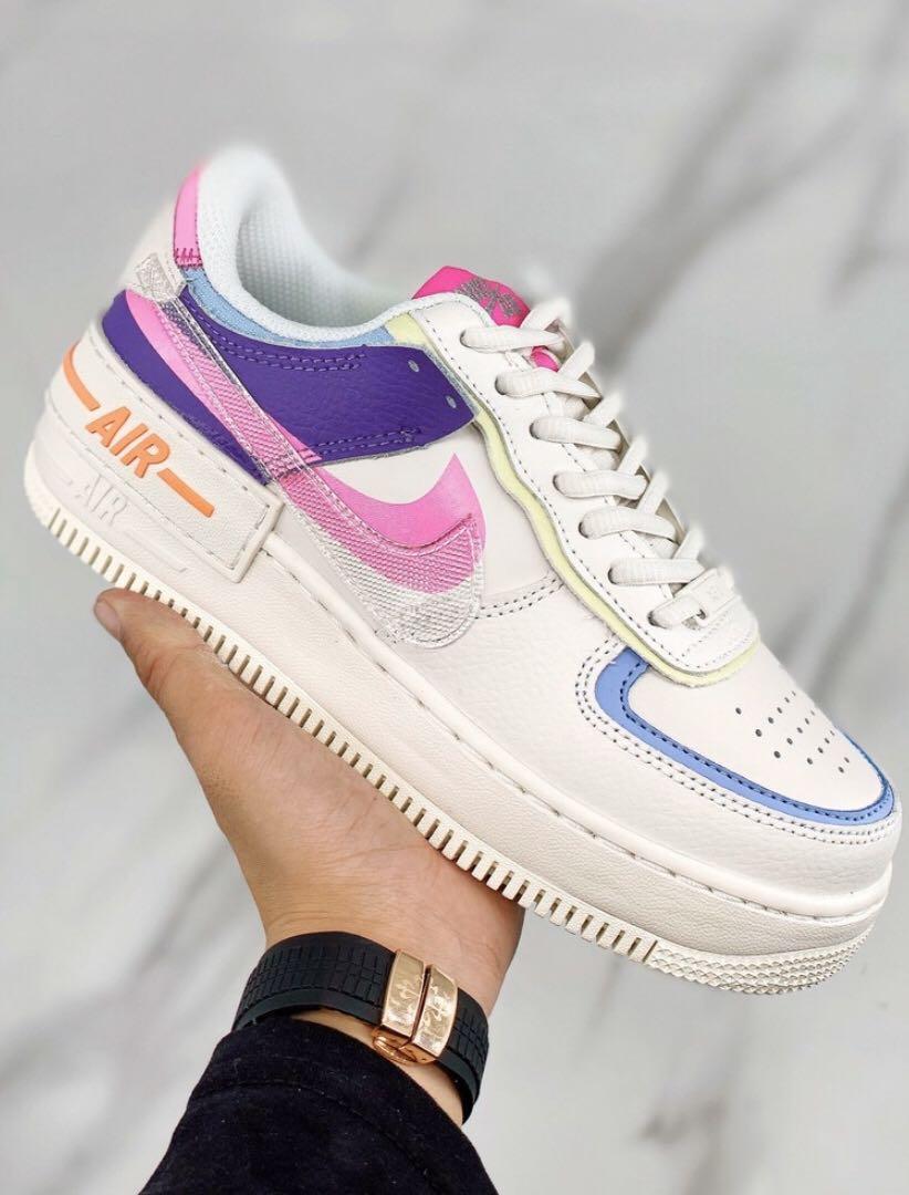 nike air force macaron stitching candy