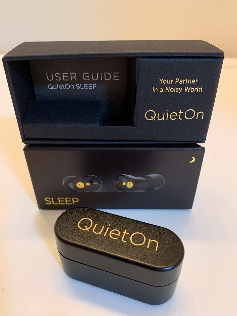 Quiet On Noise Cancelling Ear Plugs Sleep Snore Audio Headphones Headsets on Carousell