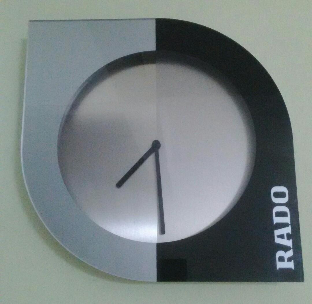 Rado Cerix Wall Clock, Antiques, Vintage Watches & Jewellery on Carousell