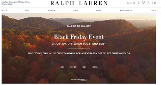 ralph polo black friday