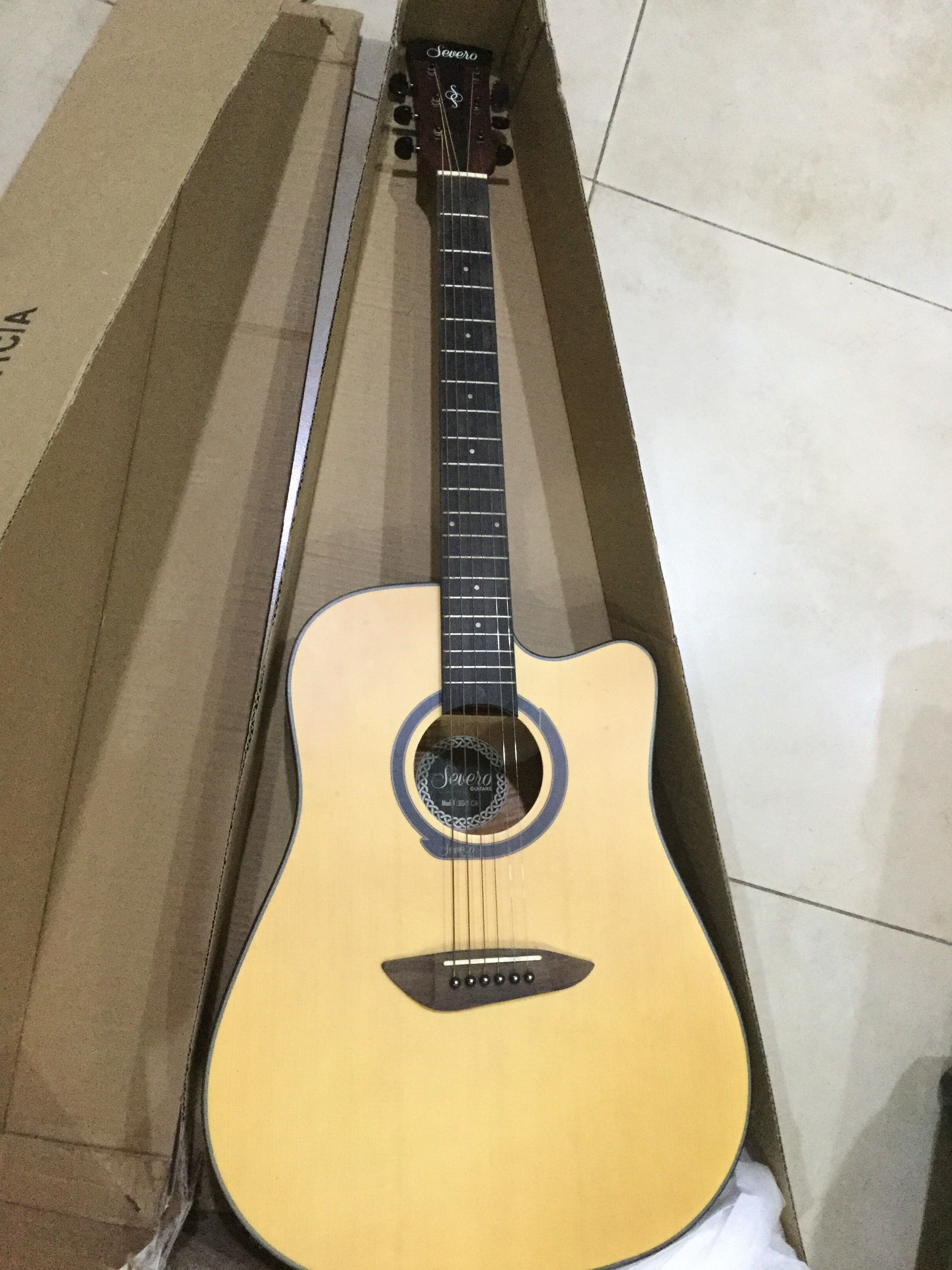 Severo acoustic guitar price cheap
