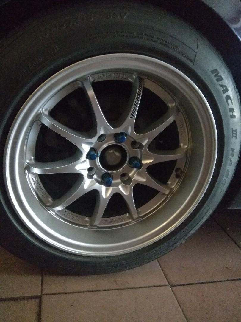 Sport Rim Ce28 15 Open Swap Or Jual Auto Accessories On Carousell