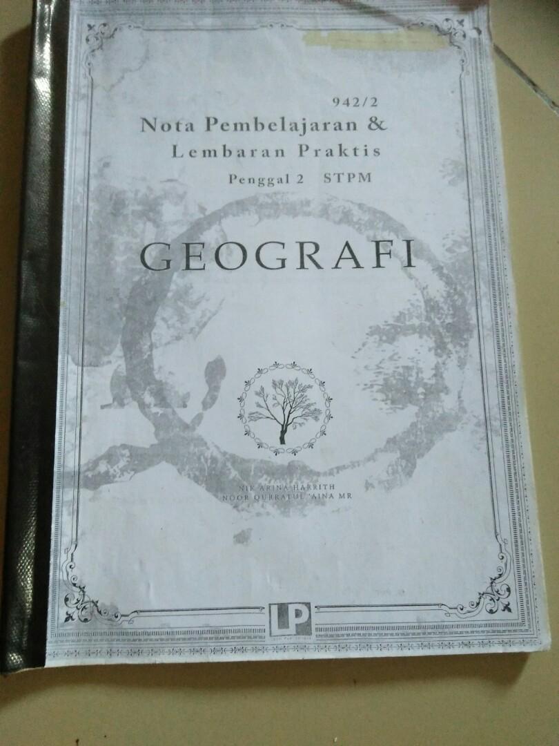 Stpm Geografi Penggal 2 Local Publications Lp Textbooks On Carousell